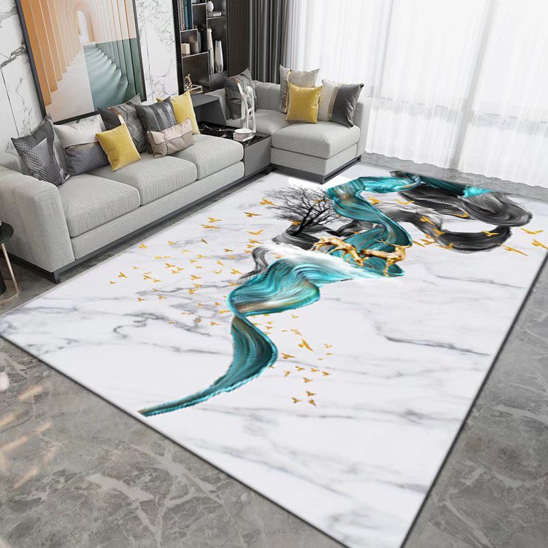 Modern artistiek patroon Tekenpatroon Polyester binnen tapijt vlekbestendig gebied Teken voor woonkamer