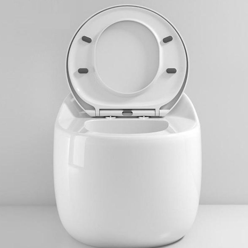 Contemporary Floor Mounted Flush Toilet Siphon Jet Urine Toilet for Washroom