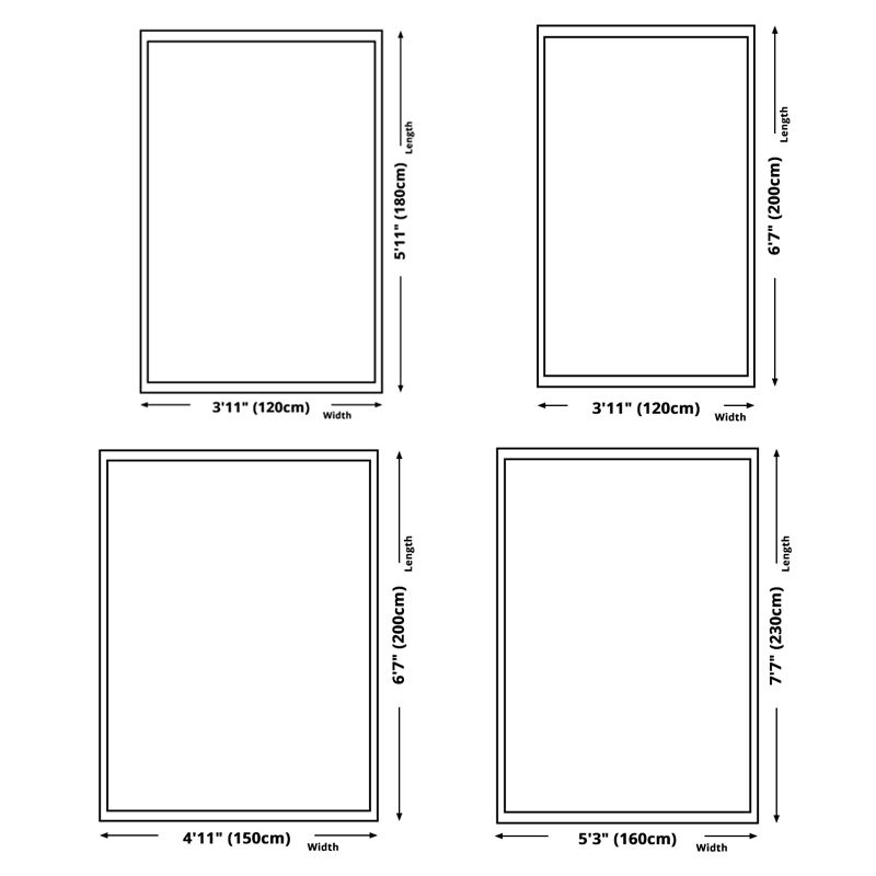 Yellow Modern Carpet Polyester Graphic Area Rug Non-Slip Backing for Living Room