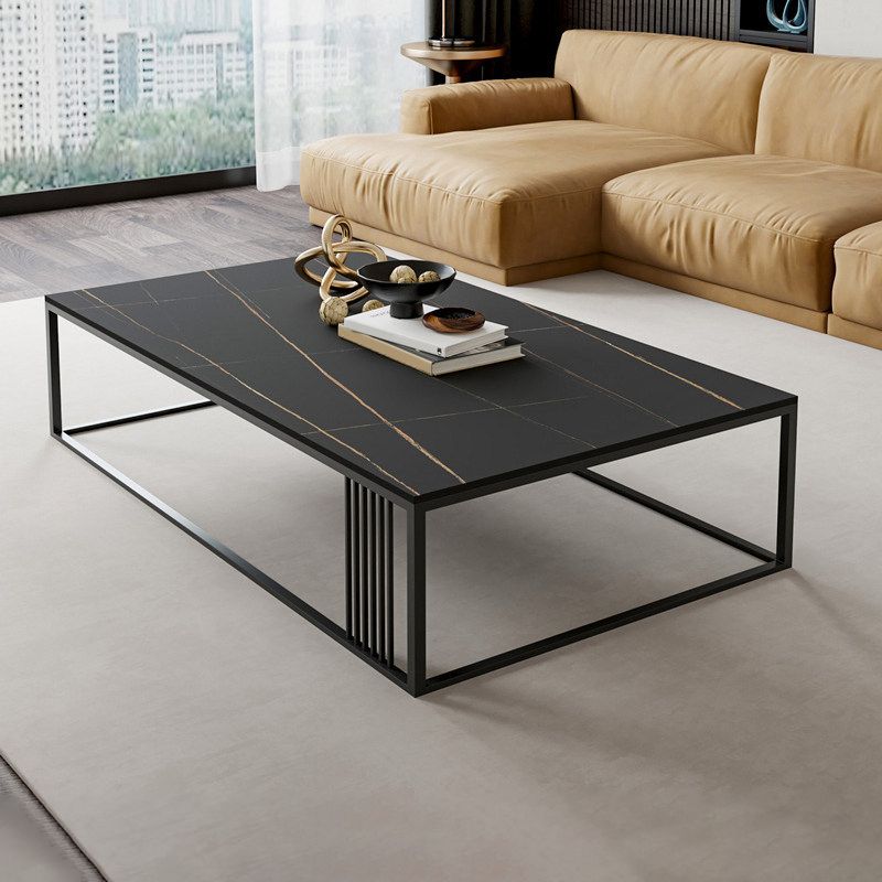 Slate Rectangular Coffee Table Frame 1 Coffee Table for Living Room