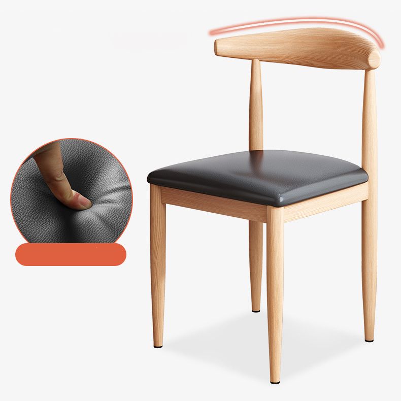 Moderne rechthoekige vorm standaard eetgelegenheid set mdf keuken dinerset in kaki