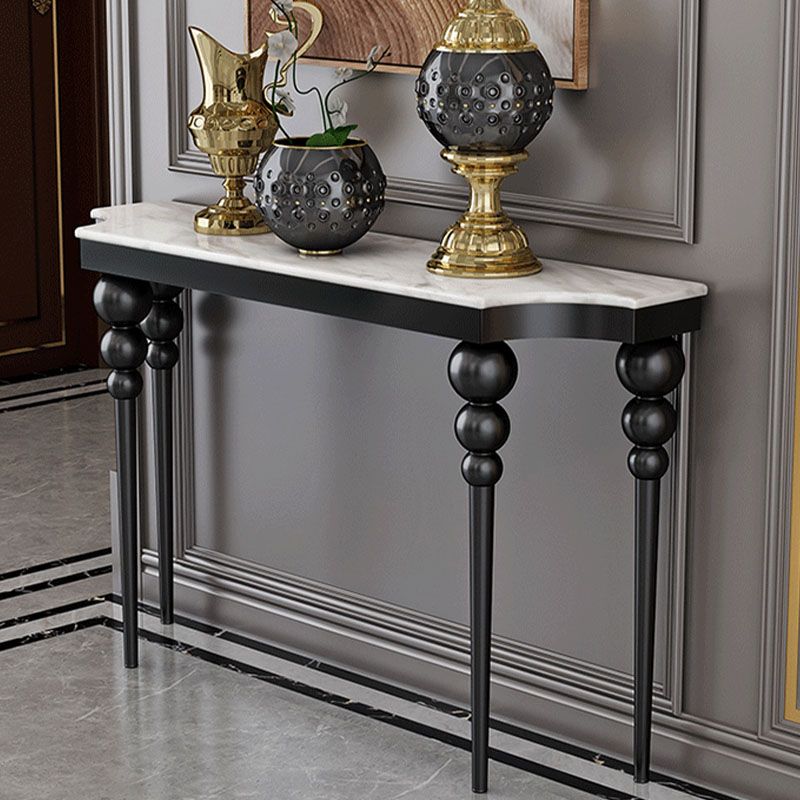 Free Form Contemporary Console Table Stone Console Sofa Table