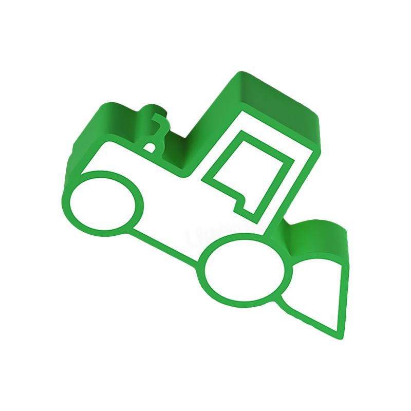 Cartoon Car Ceiling Light Acrylic Flush Mount Ceiling Light for Bedroom