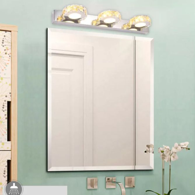 Luci da vanità montate a parete a parete a LED moderni apparecchi di illuminazione da vanità per bagno