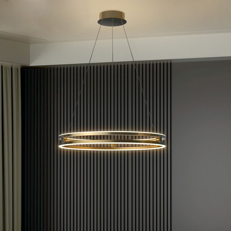 Contemporary Style Acrylic LED Pendant Light for Living Room Dining Room