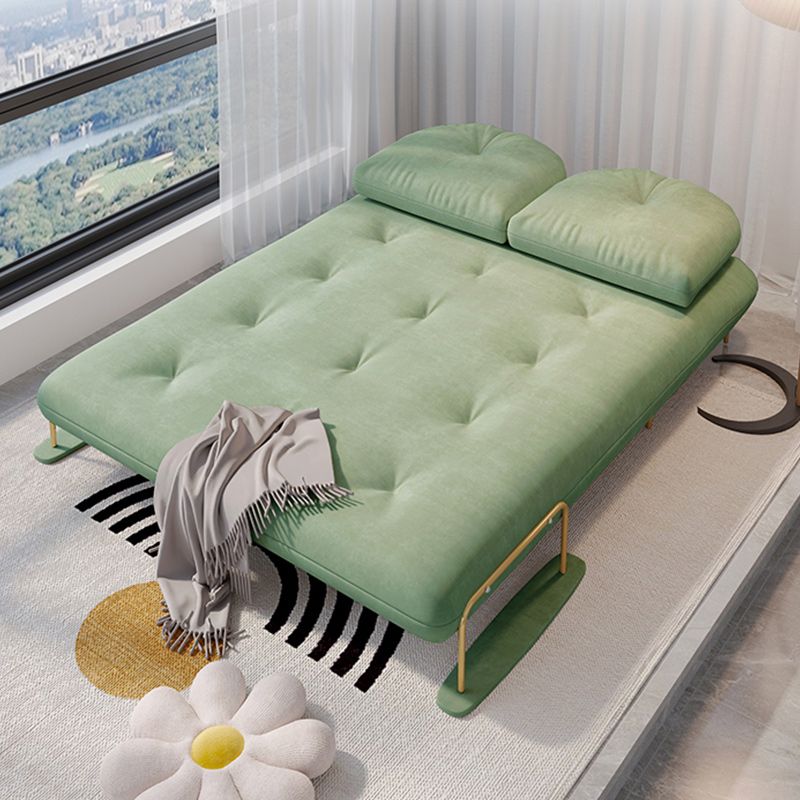 Luxurious Full/Queen Convertible Sofa Tufted Upholstery Sofa Bed