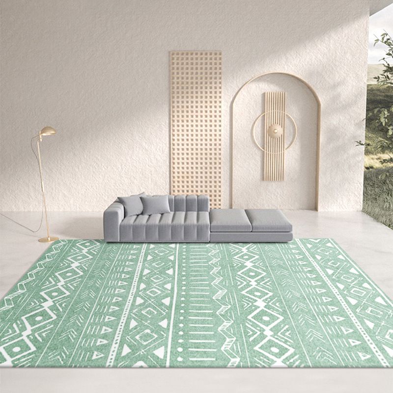 Tapis de modélisation en polyester Green Morocco Rapier lavable pour salle de dessin