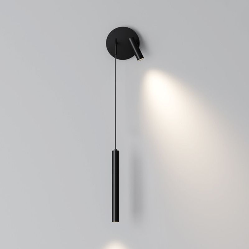 Modernist Wall Light Fixture Metal Reading Sconce Light for Bedroom