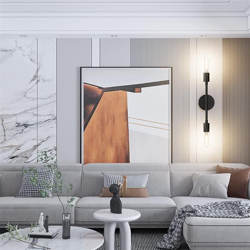 Multi - Light Bathroom Vanity Lighting Iron Industrial Bath Vanity without Shade