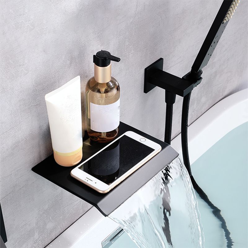 Contemporary Bathroom Faucet Wall Mounted Bathroom Faucet with Handheld Shower