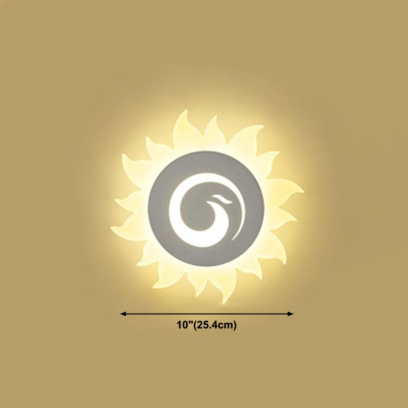 Kreative Tiere Wandleuchte moderne LED -Wandleuchte für Kinderzimmer