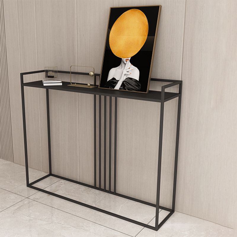 31.49 inch Hall Console Accent Table Ironcraft Sofa Console Table