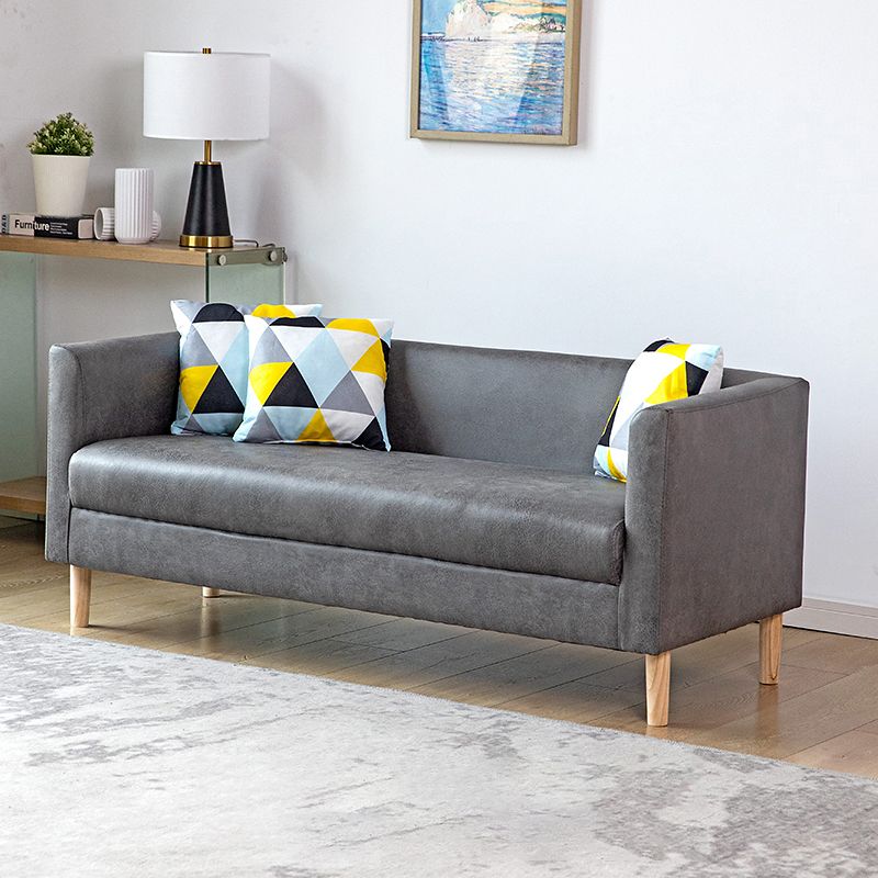 23.23 "H Tuxedo Arm Sofa met strakke achterbank voor woonkamer, appartement