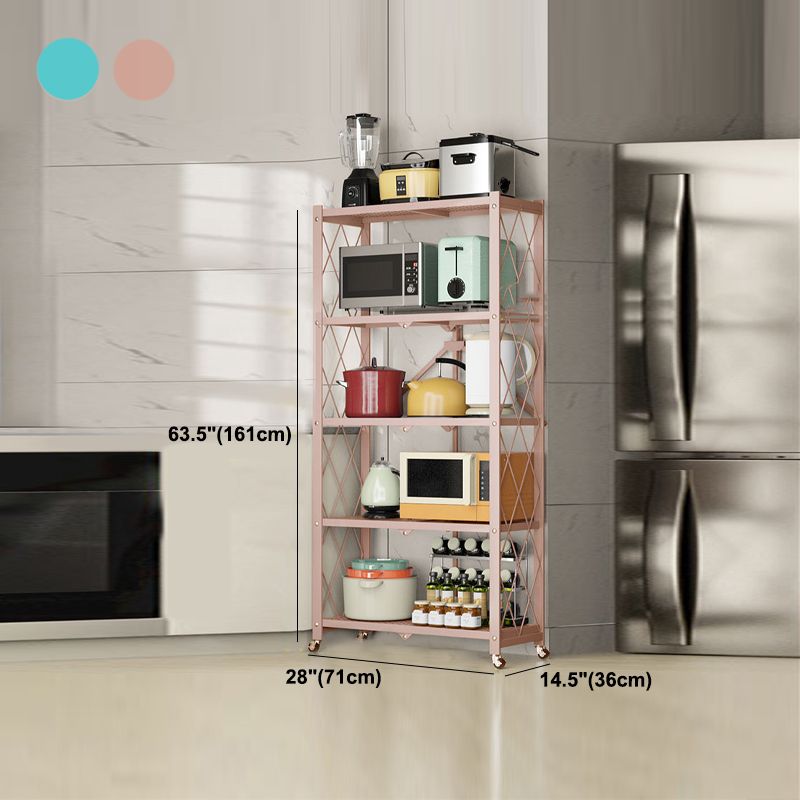 Industrial Open Etagere Bücherregal Metall -Bücherregal mit Zaubererrädern