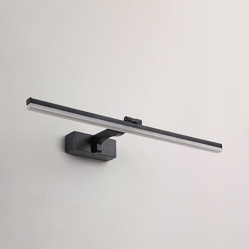 Metal Linear Wall Vanity Light Modern Style 1 Light Vanity Lighting Ideas