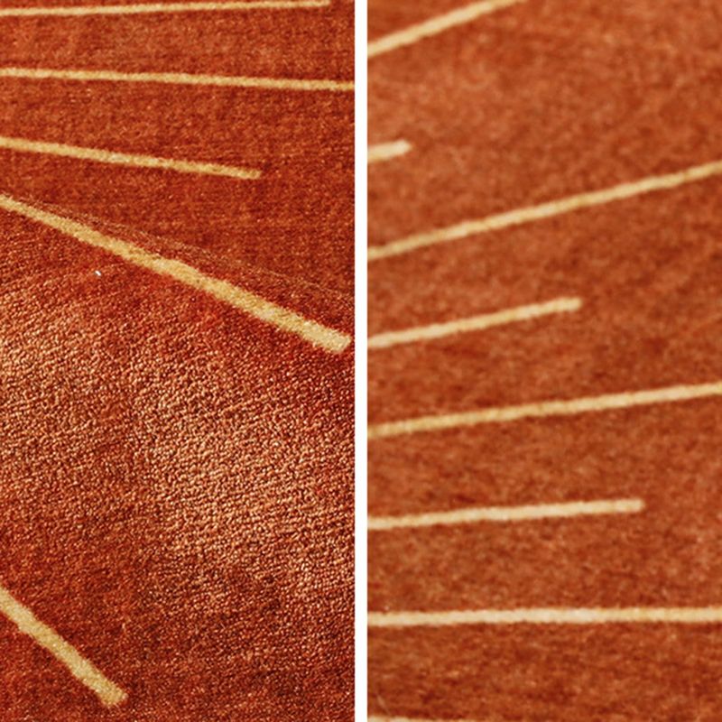 Tappeto marrone rotondo moderno tappeto tappeto non slip tappeto per camera da letto