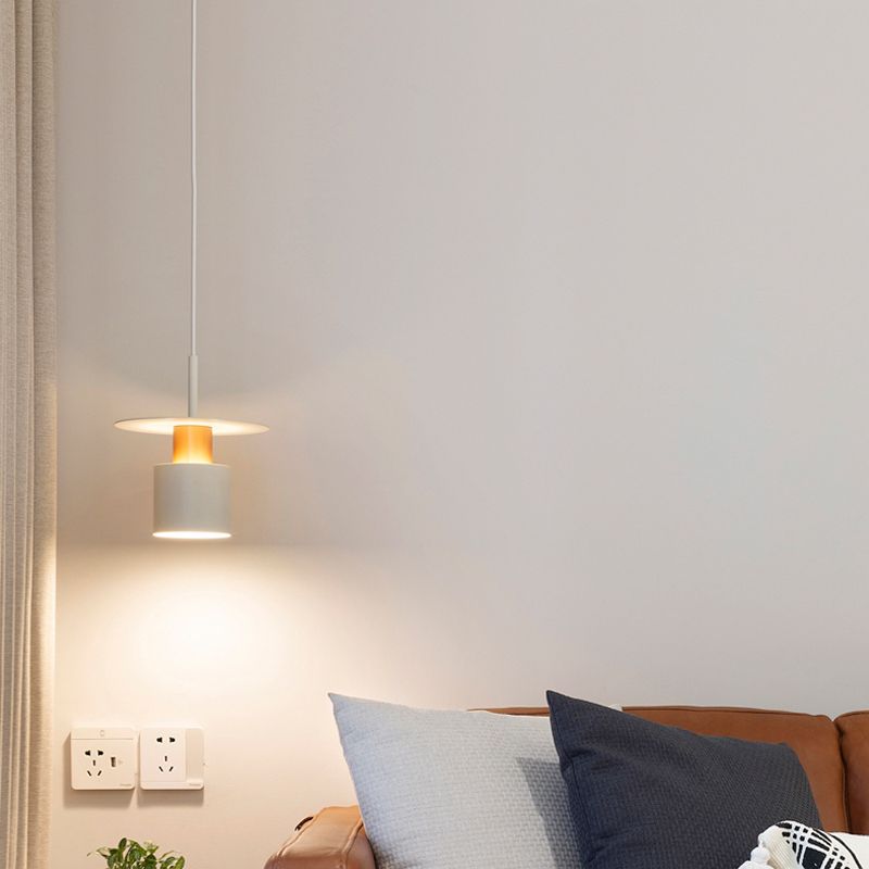 Moderne creatieve single hanger licht smeedijzeren hangende lamp voor eetkamer