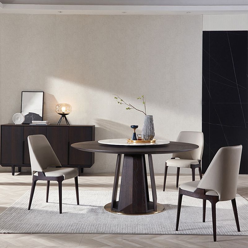 Dining Room Upholstered Side Chair Industrial Parsons Armless Chair