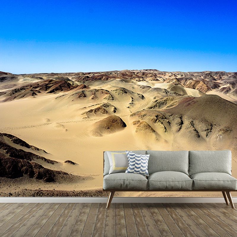 Desolate Scenery Mural Stain-Resistant Wall Decor for Guest Room, Personalized Size