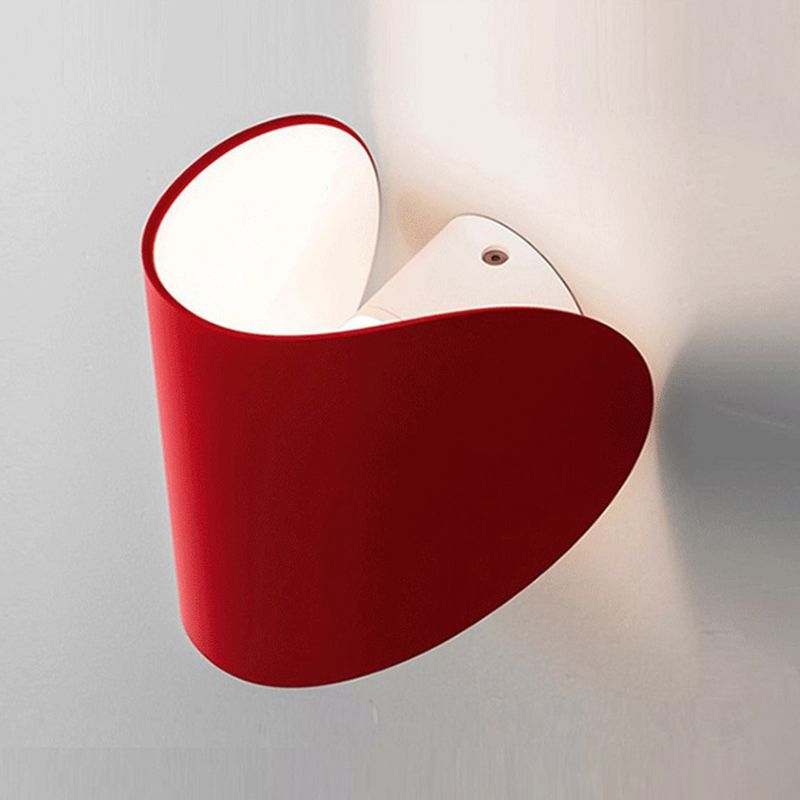 Modern Simple Iron Wall Light Arc Shape Rotatable Wall Lamp for Living Room