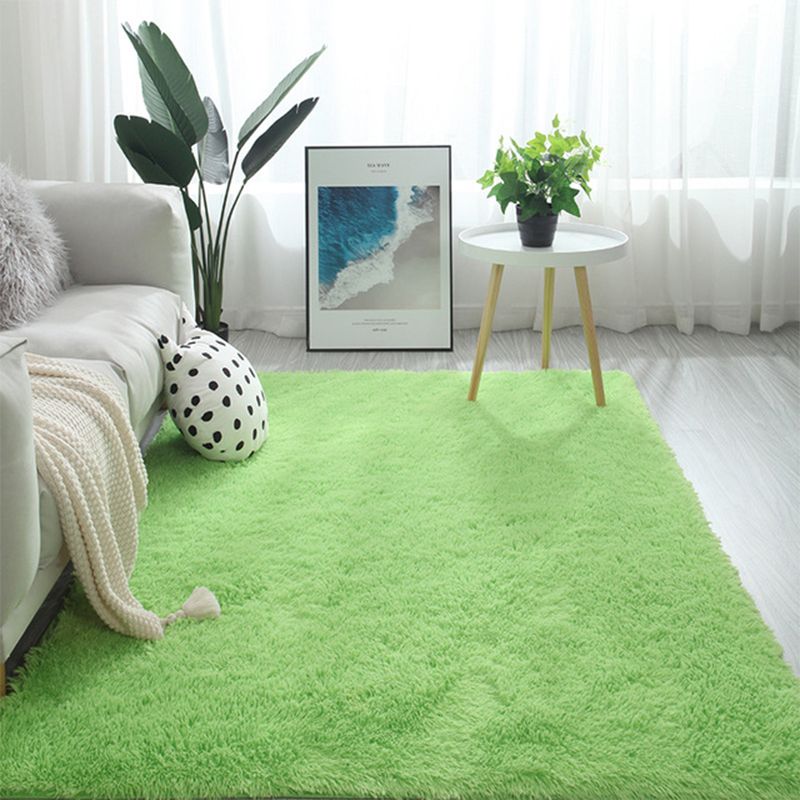 Tapis moderne de moquette de tapis en polyester tapis de support non glipt