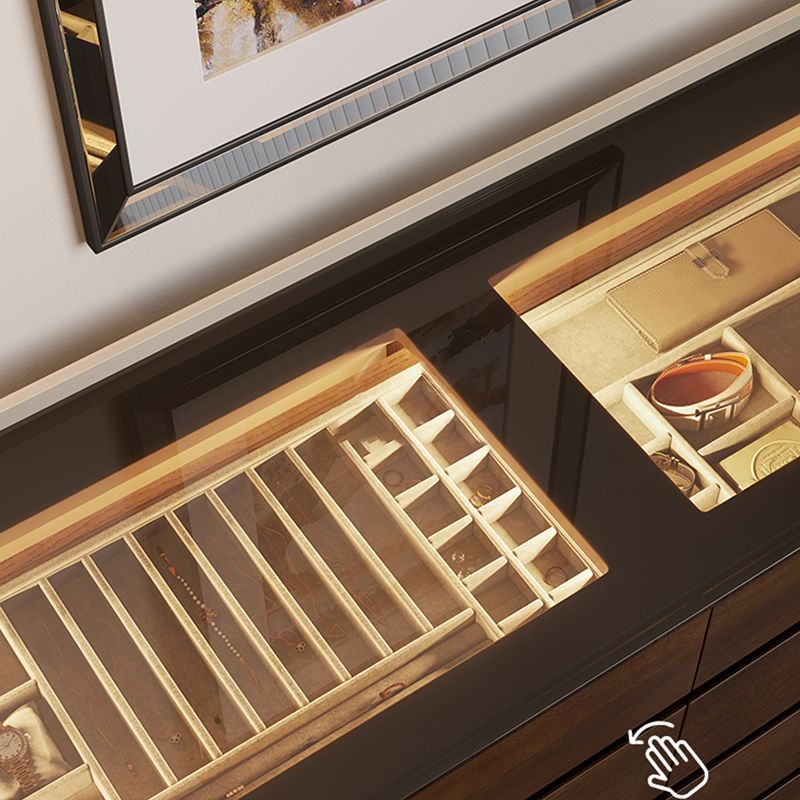 Manufactured Wood Classic Glam Storage Chest Dresser with 5/6/8 Drawers