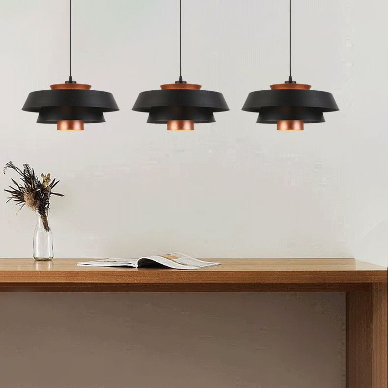 Unique Shade Hanging Lighting Modern Style Metal Lights Pendant Lamp For Kindergarten