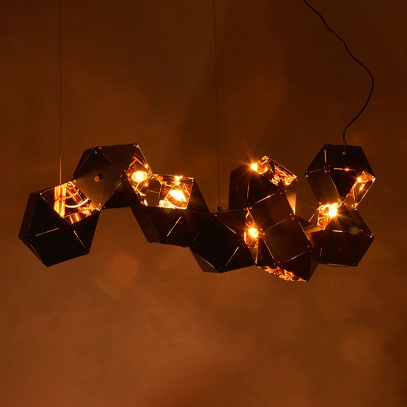 Postmodern Farmhouse Affermazione del soffitto per la sala da pranzo Coffee Shop