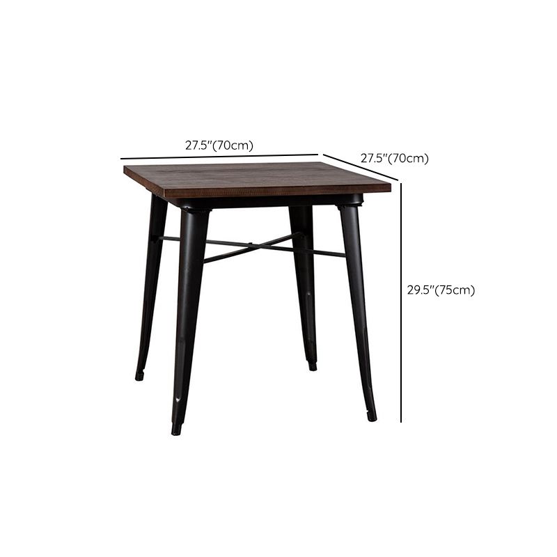 Industrial Style Table Set 1/2/5/7 Pieces Dining Set for Home Use