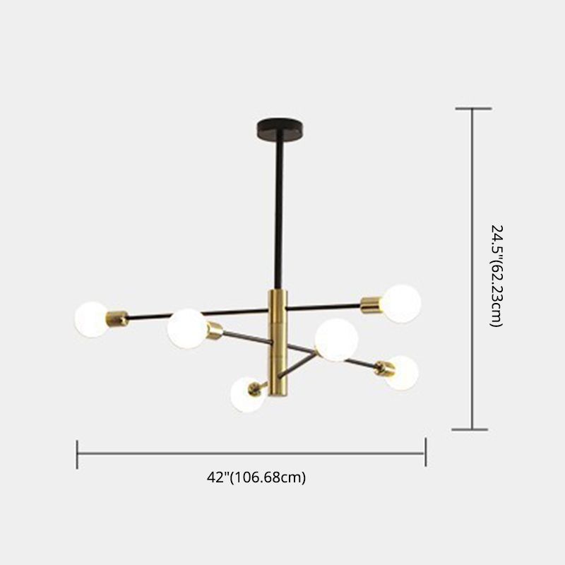 Lustre exposée multiples exposée