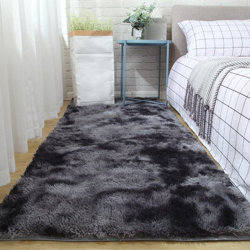 Multi-Color Tie Dye Printed Rug Shag Modern Carpet Non-Slip Machine Washable Area Rug for Decoration