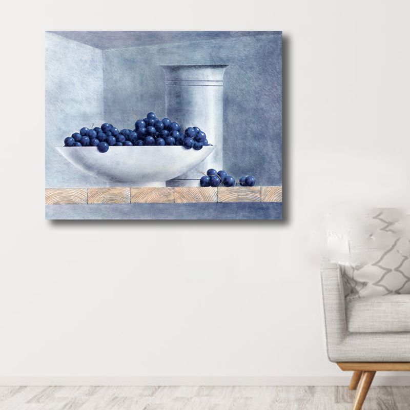 Lichte kleur smakelijke vruchten canvas moderne kunststijl getextureerde muur decor voor woonkamer