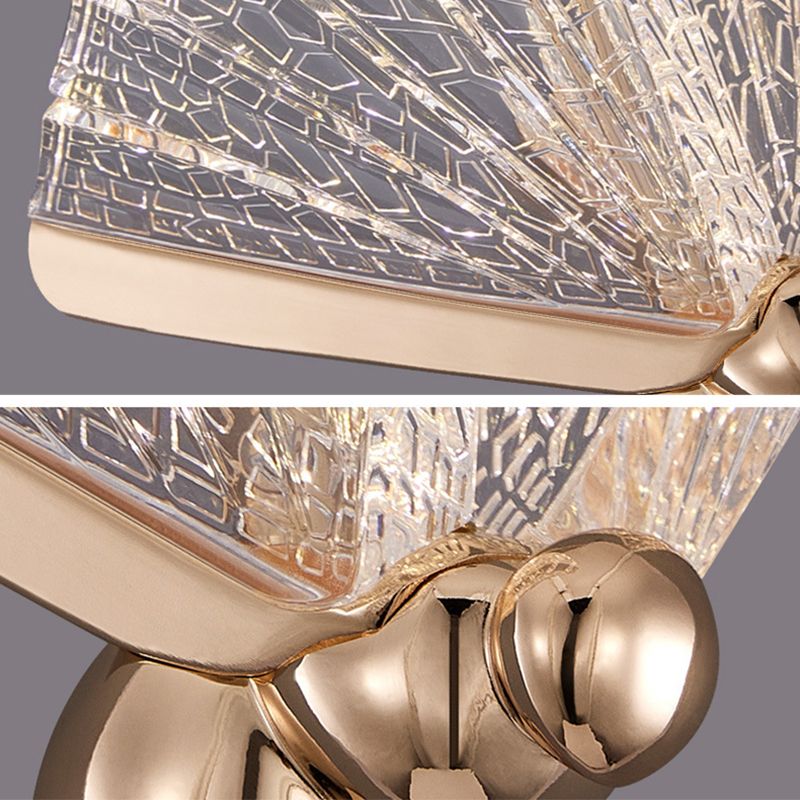 Acrylic Butterfly LED Pendant Light in Modern Creative Style Wrought Iron Hanging Light for Dining Room