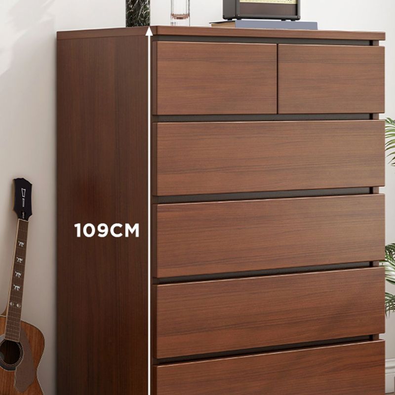Vertical Storage Chest Dresser Modern Storage Chest with Drawers