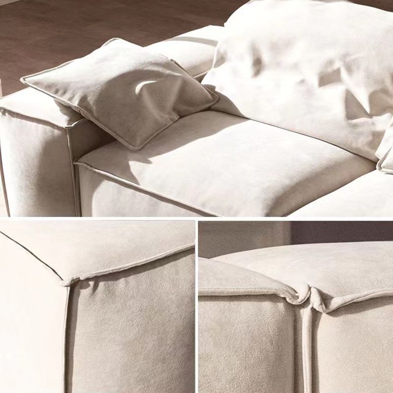 Stationary Living Room Square Arm Standard Contemporary Seating