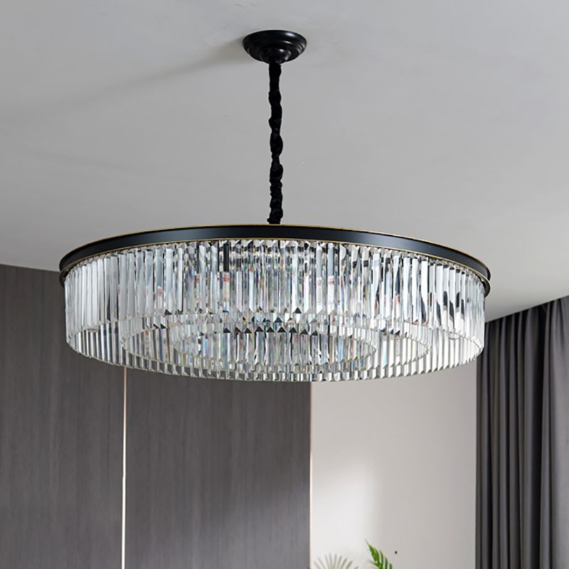 Luz de lámpara de lámpara de estilo moderno CRISTAL Multi Head Light para sala de estar