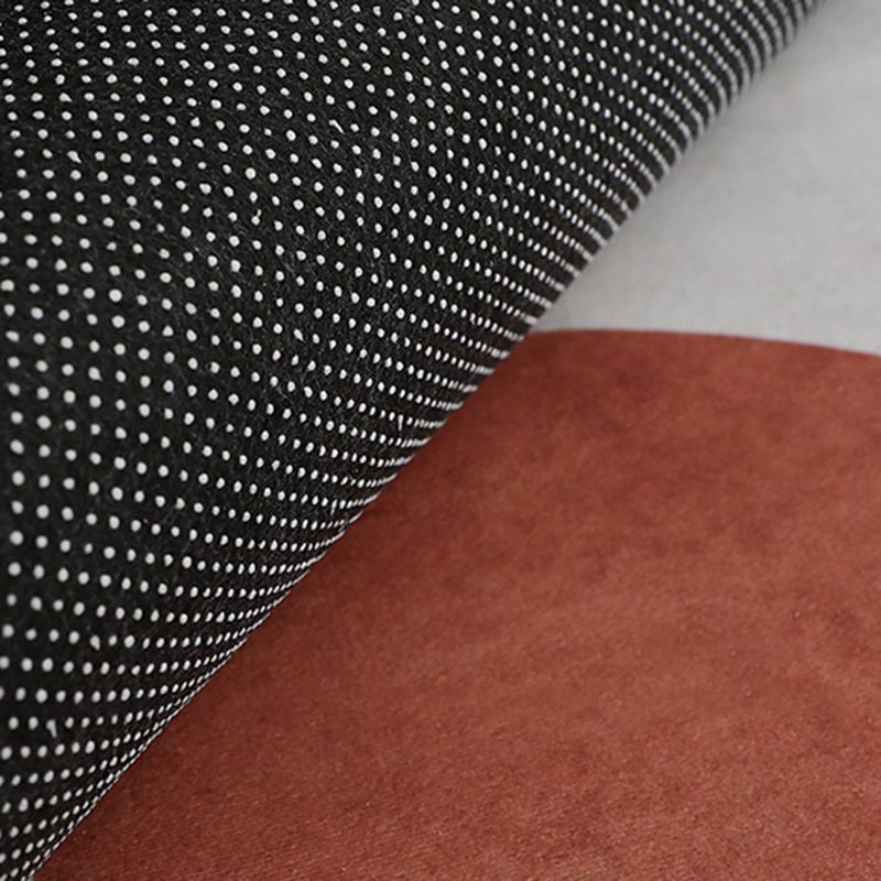 Simplicity Carpet Polyster Trendy Contrast Panel Indoor Rug Stain Resistant Area Rug for Living Room