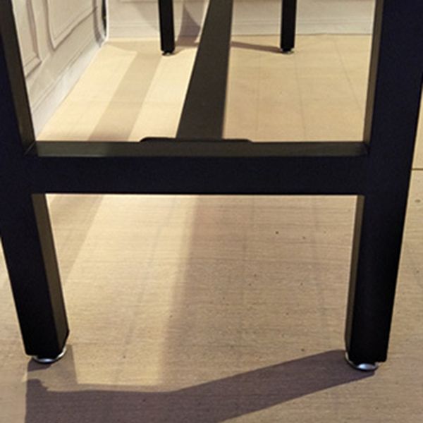 Contemporary Pub Table Bar Height Rectangle Bar Table for Indoor