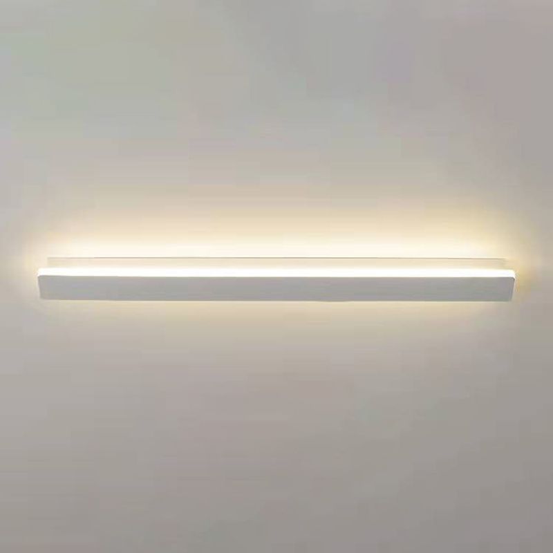 Linearer Schatten Metall Wandleuchten moderner Stil 1-Licht-Wandmontage Licht