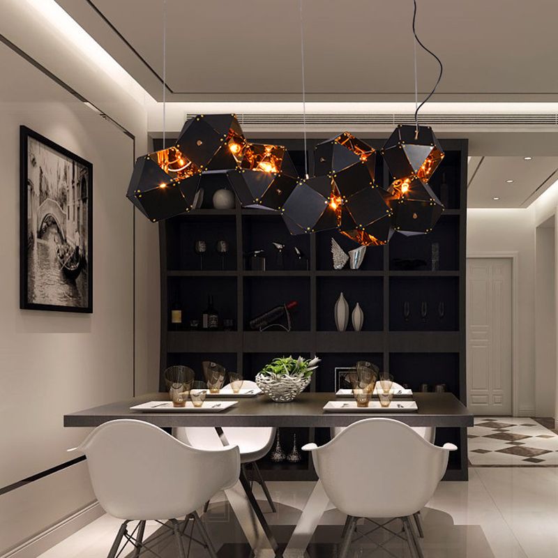 Postmodern Farmhouse Affermazione del soffitto per la sala da pranzo Coffee Shop