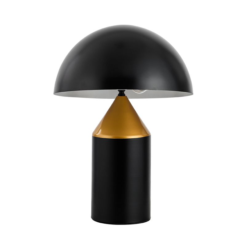 Lampada da comodino a forma geometrica in metallo Postmoderno 2 teste Light per camera da letto