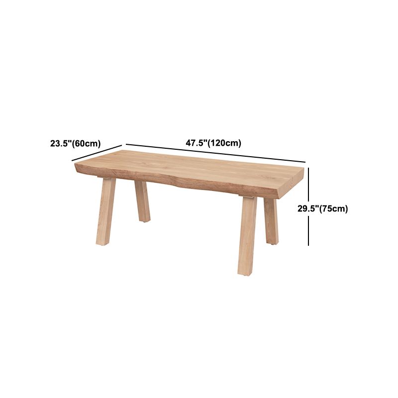 Modern 1/4/5/6 Pieces Dining Set Rectangle Pine Wood Dining Table Set