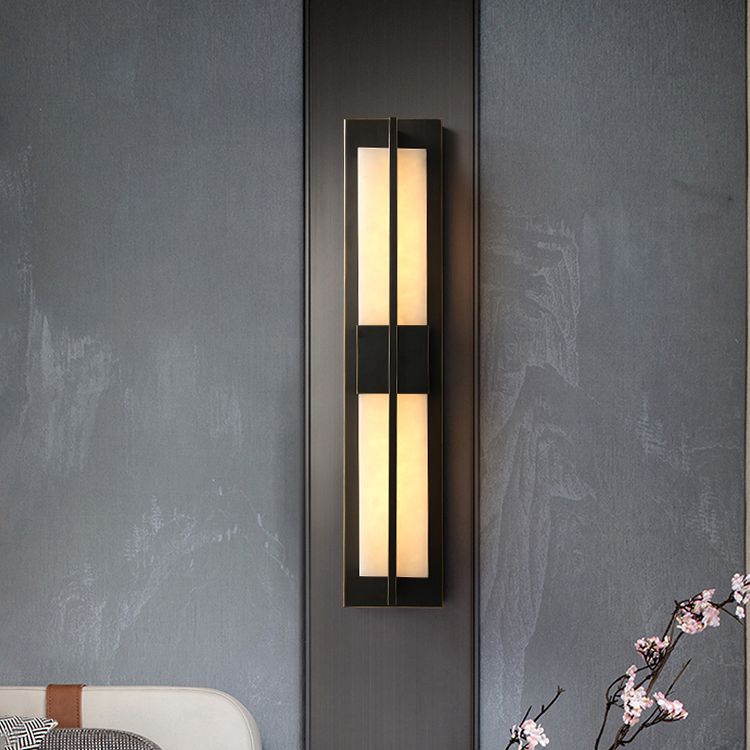 Moderner einfacher Stil Marmorwand Wandleuchte für Nachtkorridor und Treppe