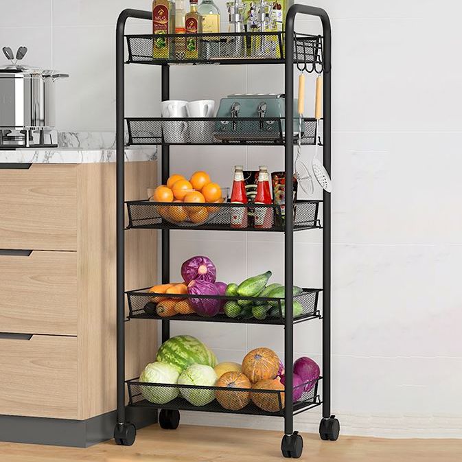 Modern Iron Bookcase, 10.5" W Geometric Bookshelf for Any Room