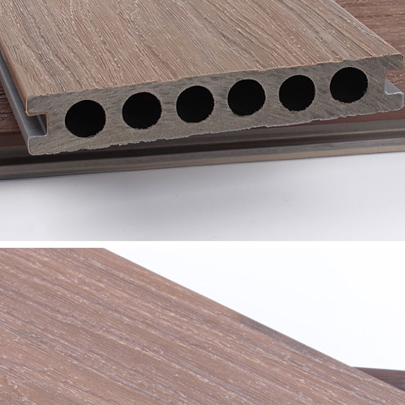 Outdoor Floor Patio Composite Water-resistant Interlocking Deck Plank