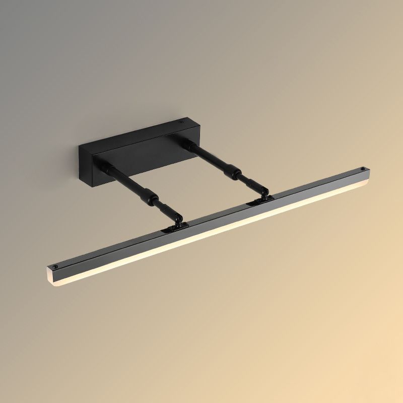 Moderne buis ijdelheid verlichtingsarmaturen metaal 1 lichte ijdelheid muur sconce