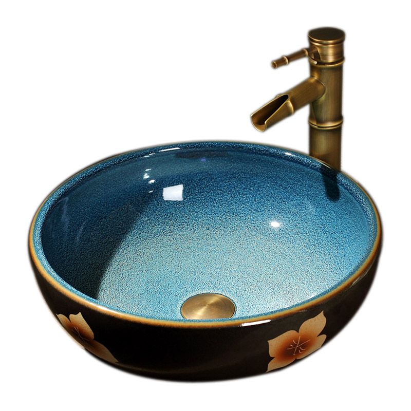 Porcelain Trough Bathroom Sink Traditional Trough Bathroom Sink