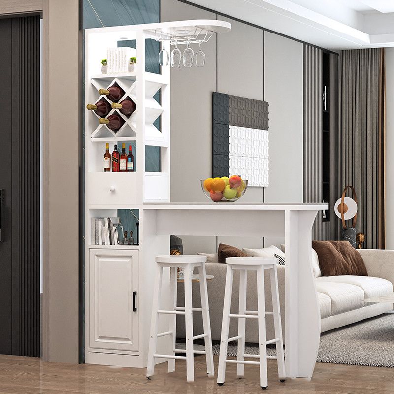 Modem & Contemporary Specialty Wood Bar Height Table for Living Room