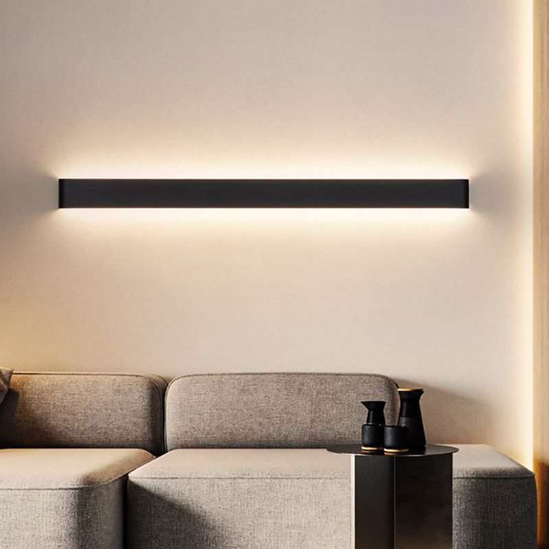 Minimalism Wall Light Fixtures Aluminium LED Indoor Vanity Lighting