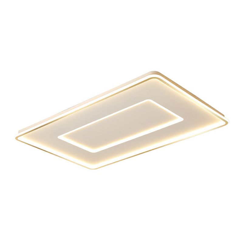 Lámpara de techo de montaje empotrado de acrílico ultrafina, lámpara de montaje empotrado LED blanca sencilla para dormitorio